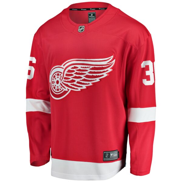 Men’s Detroit Red Wings Christian Fischer Fanatics Branded Red Home Breakaway Jersey