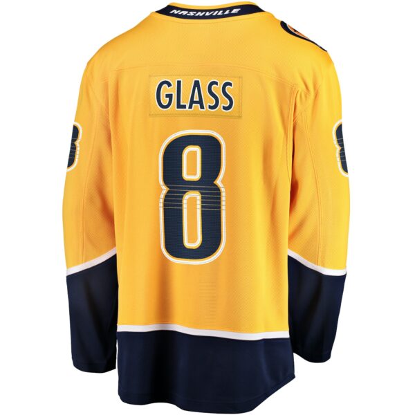 Men’s Nashville Predators Cody Glass Fanatics Branded Gold Home Breakaway Player Jersey