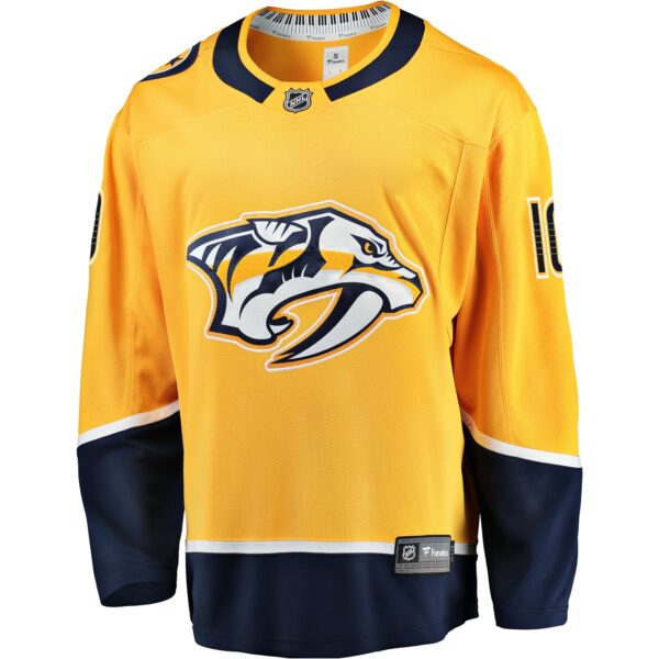 Men’s Nashville Predators Colton Sissons Fanatics Branded Gold Breakaway Player Jersey