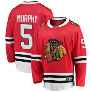 Men's Chicago Blackhawks Connor Murphy Fanatics Branded Red Breakaway Player Jersey