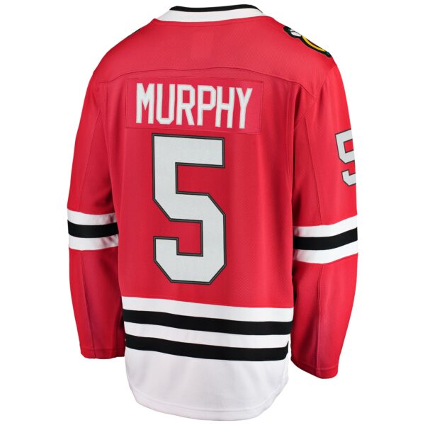 Men’s Chicago Blackhawks Connor Murphy Fanatics Branded Red Breakaway Player Jersey