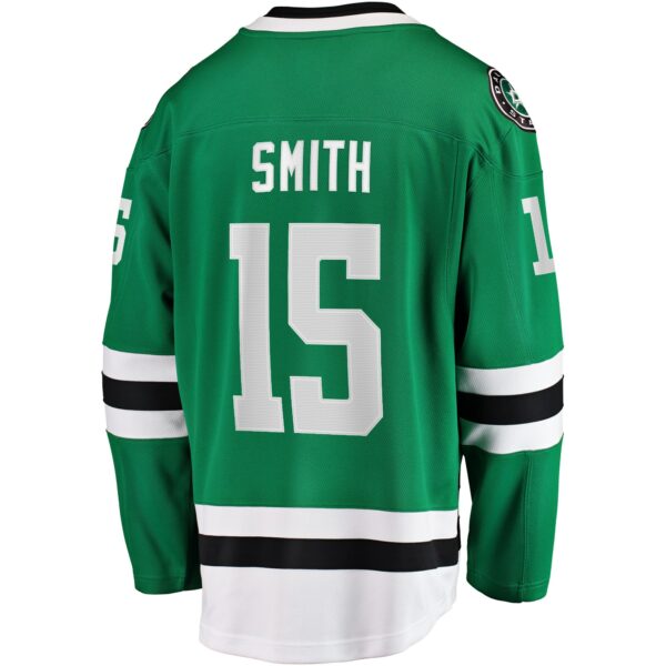 Men’s Dallas Stars Craig Smith Fanatics Branded Kelly Green Home Breakaway Jersey