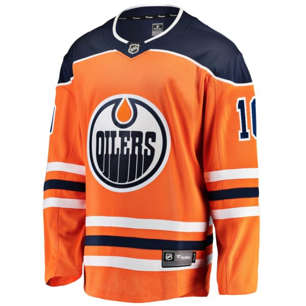 Men’s Edmonton Oilers Derek Ryan Fanatics Branded Orange Home Breakaway Player Jersey