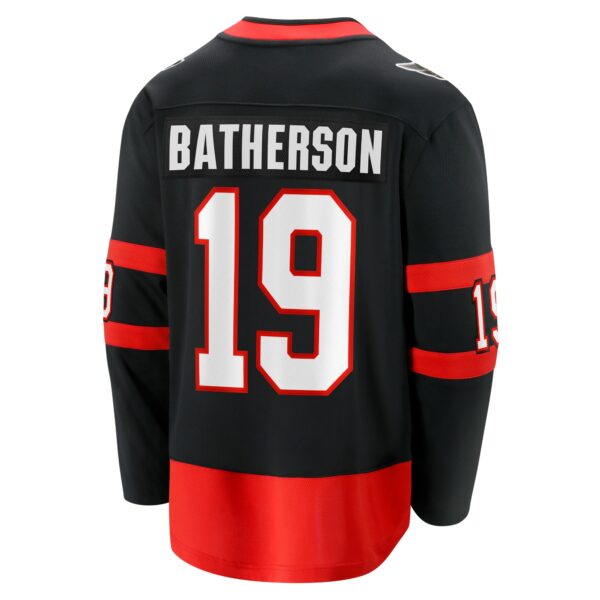 Men’s Ottawa Senators Drake Batherson Fanatics Branded Black Home Breakaway Jersey