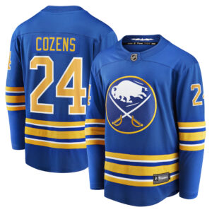 Men's Buffalo Sabres Dylan Cozens Fanatics Branded Royal Home Breakaway Player Jersey