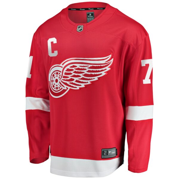 Men’s Detroit Red Wings Dylan Larkin Fanatics Branded Red Home Breakaway Jersey