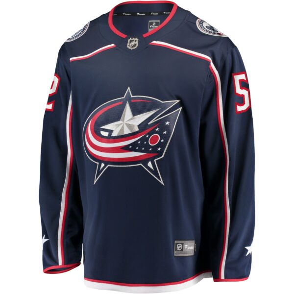 Men’s Columbus Blue Jackets Emil Bemstrom Fanatics Branded Navy Home Breakaway Player Jersey