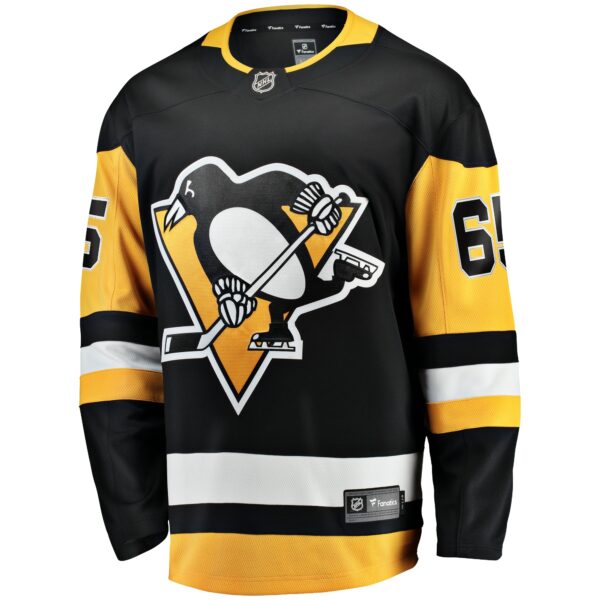 Men’s Pittsburgh Penguins Erik Karlsson Fanatics Branded Black Home Breakaway Jersey