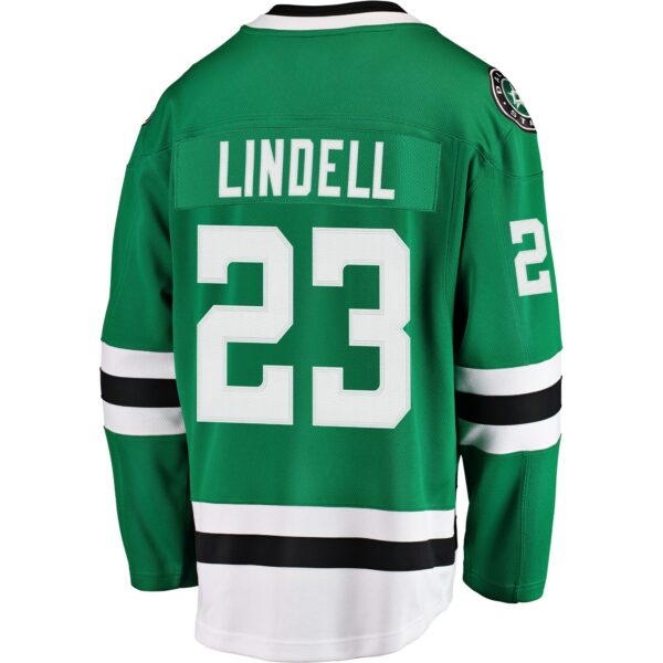 Men’s Dallas Stars Esa Lindell Fanatics Branded Kelly Green Breakaway Jersey