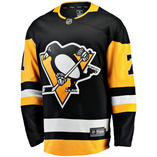 Men’s Pittsburgh Penguins Evgeni Malkin Fanatics Branded Black Home Breakaway Jersey