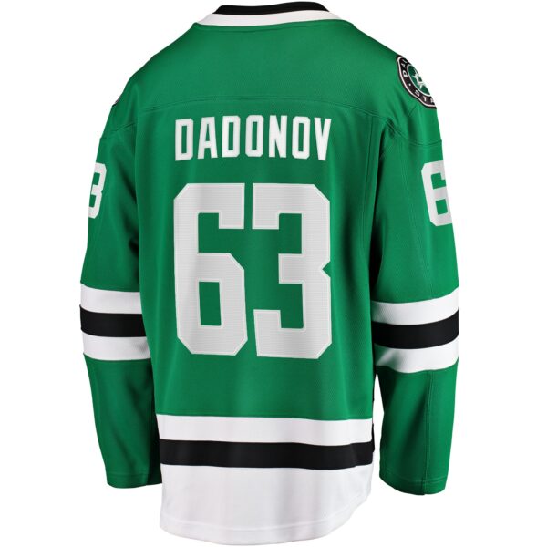 Men’s Dallas Stars Evgenii Dadonov Fanatics Branded Green Home Breakaway Jersey