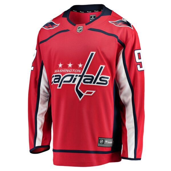 Men’s Washington Capitals Evgeny Kuznetsov Fanatics Branded Red Home Breakaway Player Jersey