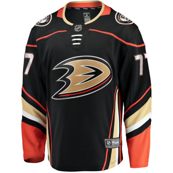 Men’s Anaheim Ducks Frank Vatrano Fanatics Branded Black Home Breakaway Player Jersey