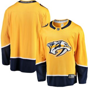 Men's Nashville Predators Fanatics Branded Gold Breakaway Home Jersey