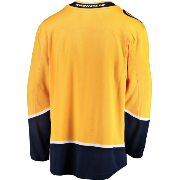 Men’s Nashville Predators Fanatics Branded Gold Breakaway Home Jersey