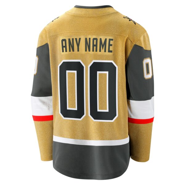 Men’s Vegas Golden Knights  Fanatics Branded Gold 2023 Stanley Cup Champions Home Breakaway Custom Jersey