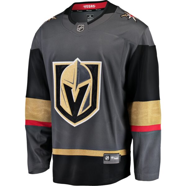 Men’s Vegas Golden Knights Fanatics Branded Gray Breakaway Alternate Jersey