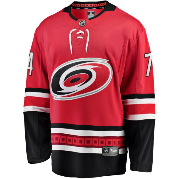 Men’s Carolina Hurricanes Jaccob Slavin Fanatics Branded Red Alternate Breakaway Player Jersey