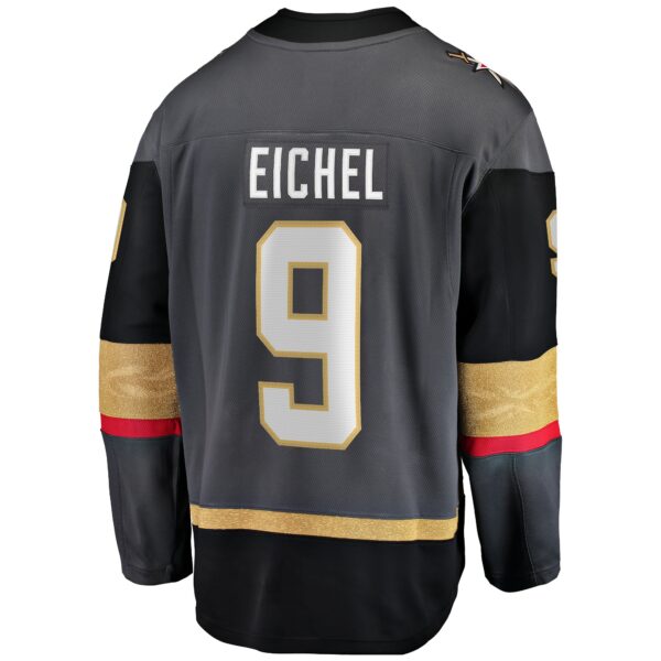 Men’s Vegas Golden Knights Jack Eichel Fanatics Branded Gray Alternate Breakaway Player Jersey