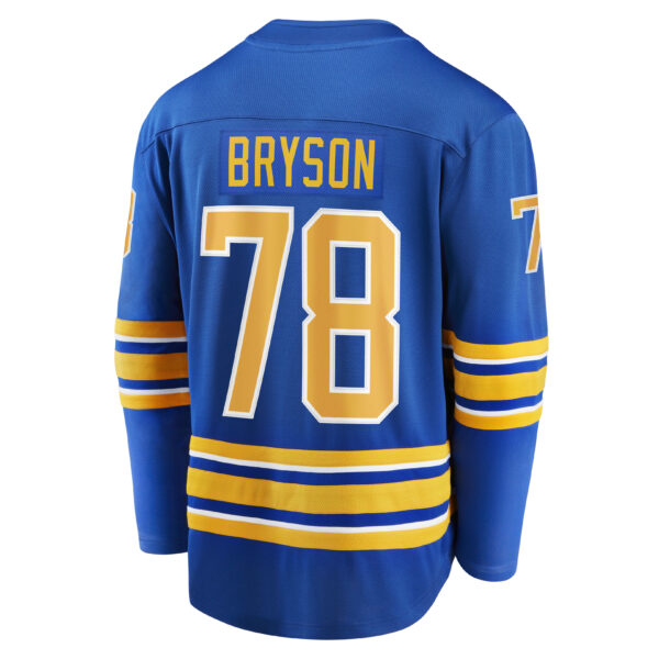 Men’s Buffalo Sabres Jacob Bryson Fanatics Branded Royal Home Breakaway Player Jersey