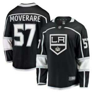 Men's Los Angeles Kings Jacob Moverare Fanatics Branded Black Home Breakaway Player Jersey