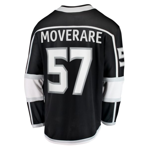 Men’s Los Angeles Kings Jacob Moverare Fanatics Branded Black Home Breakaway Player Jersey