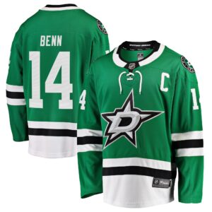 Men's Dallas Stars Jamie Benn Fanatics Branded Green Breakaway Player Jersey