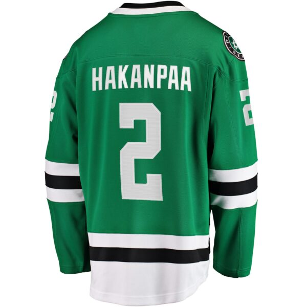 Men’s Dallas Stars Jani Hakanpaa Fanatics Branded Kelly Green Home Breakaway Player Jersey