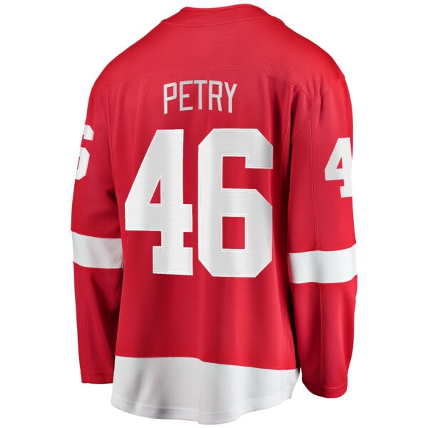 Men’s Detroit Red Wings Jeff Petry Fanatics Branded Red Home Breakaway Jersey