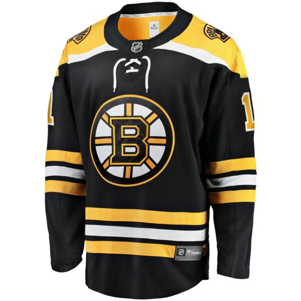 Men’s Boston Bruins Jeremy Swayman Fanatics Branded Black Home Breakaway Replica Jersey