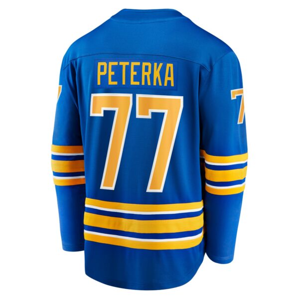 Men’s Buffalo Sabres JJ Peterka Fanatics Branded Royal Home Breakaway Jersey