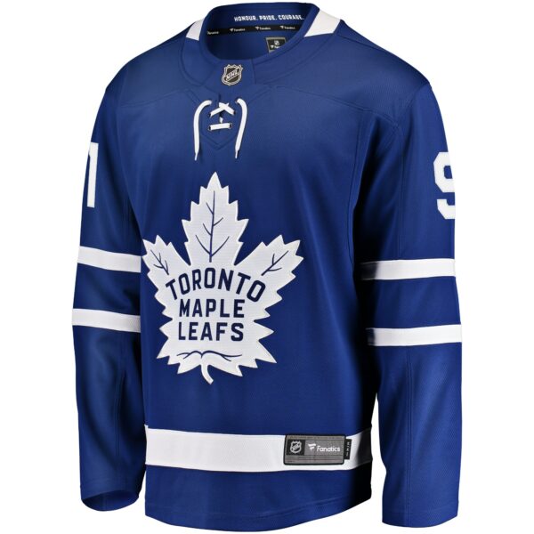 Men’s Toronto Maple Leafs John Tavares Fanatics Branded Blue Home Premier Breakaway Player Jersey