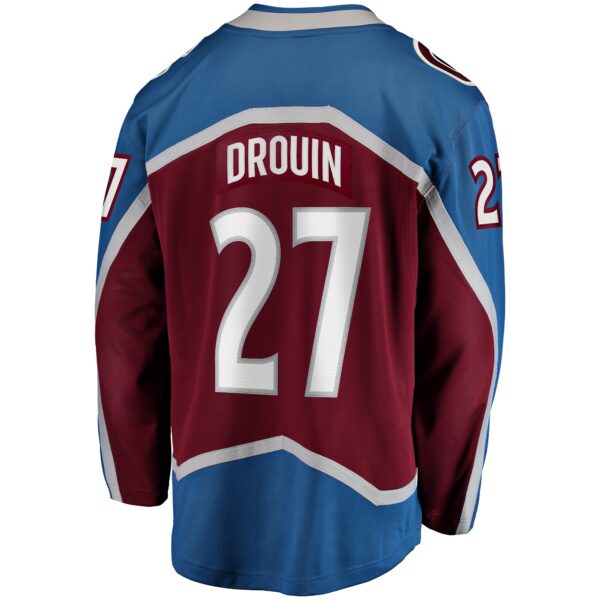 Men’s Colorado Avalanche Jonathan Drouin Fanatics Branded Maroon Home Breakaway Jersey