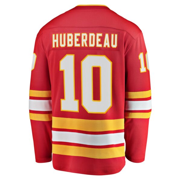 Men’s Calgary Flames Jonathan Huberdeau Fanatics Branded Red Home Breakaway Player Jersey