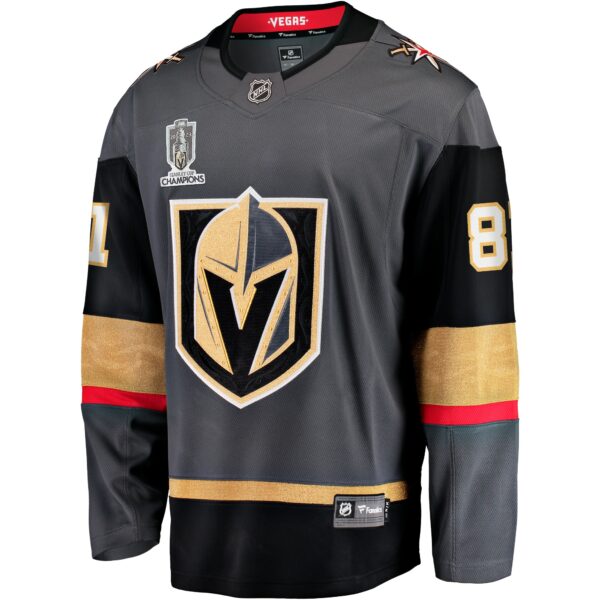 Men’s Vegas Golden Knights Jonathan Marchessault Fanatics Branded Black 2023 Stanley Cup Champions Alternate Breakaway Player Jersey