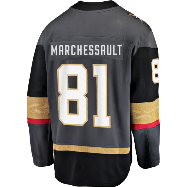 Men’s Vegas Golden Knights Jonathan Marchessault Fanatics Branded Gray Alternate Breakaway Player Jersey