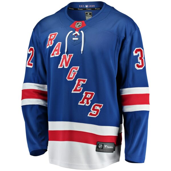 Men’s New York Rangers Jonathan Quick Fanatics Branded Blue Home Breakaway Jersey