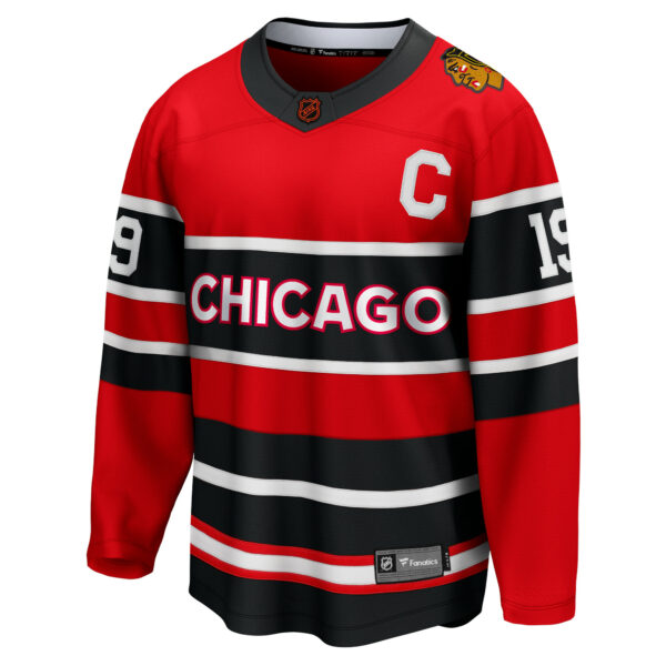 Men’s Chicago Blackhawks Jonathan Toews Fanatics Branded Red Special Edition 2.0 Breakaway Player Jersey