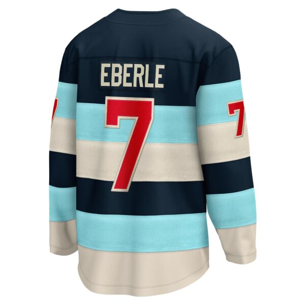 Men’s Seattle Kraken Jordan Eberle Fanatics Branded Deep Sea Blue 2024 NHL Winter Classic Breakaway Player Jersey