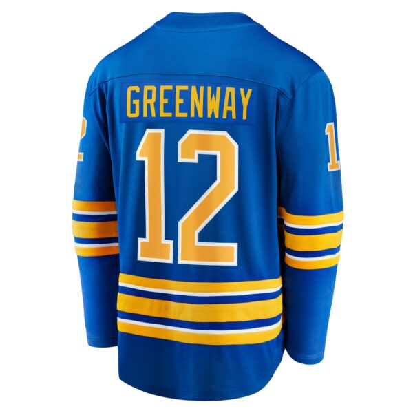 Men’s Buffalo Sabres Jordan Greenway Fanatics Branded Royal Home Breakaway Jersey