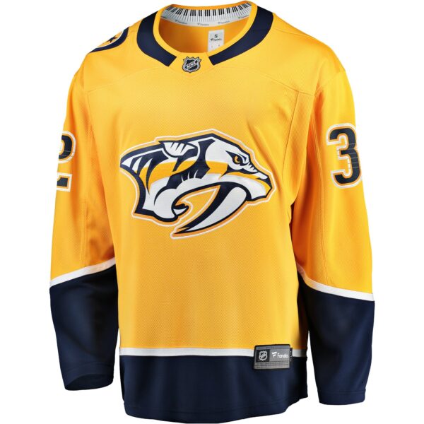 Men’s Nashville Predators Kevin Lankinen Fanatics Branded Gold Home Breakaway Player Jersey