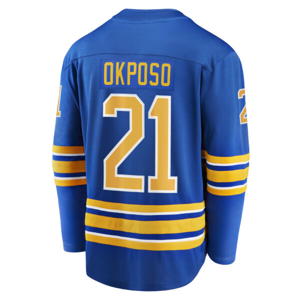 Men’s Buffalo Sabres Kyle Okposo Fanatics Branded Royal Home Breakaway Jersey