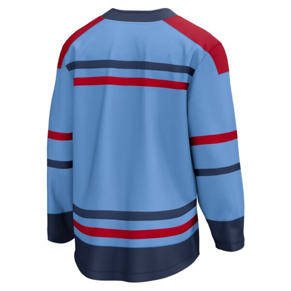 Men’s Winnipeg Jets  Fanatics Branded Light Blue Anniversary Premier Breakaway Jersey