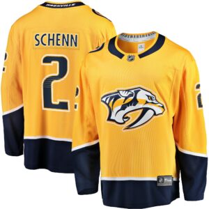 Men's Nashville Predators Luke Schenn Fanatics Branded Gold Home Breakaway Jersey