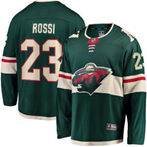 Men's Minnesota Wild Marco Rossi Fanatics Branded Green Home Breakaway Player Jersey