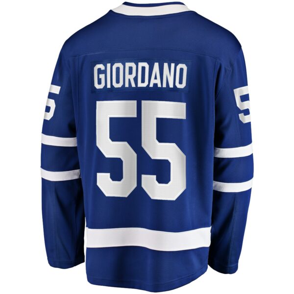 Men’s Toronto Maple Leafs Mark Giordano Fanatics Branded Blue Home Breakaway Player Jersey