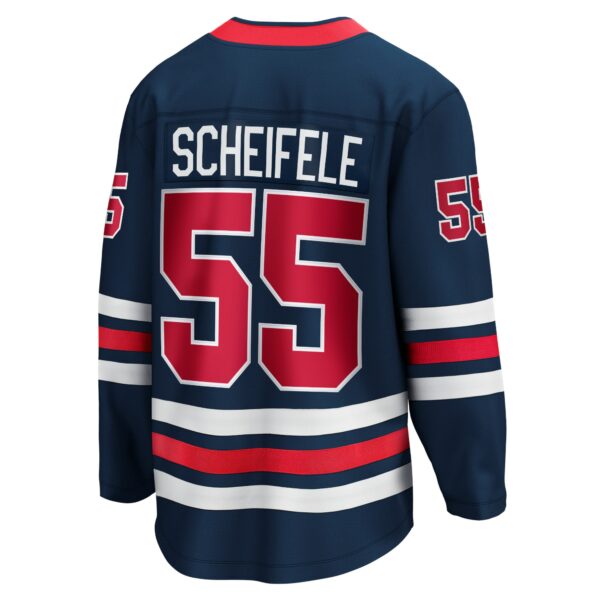 Men’s Winnipeg Jets Mark Scheifele Fanatics Branded Navy Alternate Premier Breakaway Player Jersey