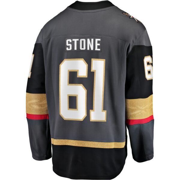 Men’s Vegas Golden Knights Mark Stone Fanatics Branded Gray Alternate Premier Breakaway Player Jersey