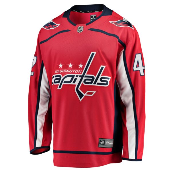 Men’s Washington Capitals Martin Fehervary Fanatics Branded Red Home Breakaway Player Jersey