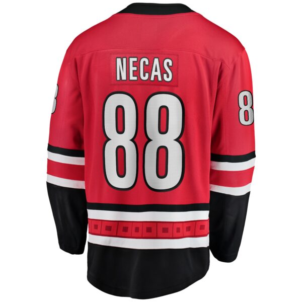 Men’s Carolina Hurricanes Martin Necas Fanatics Branded Red Alternate Breakaway Player Jersey